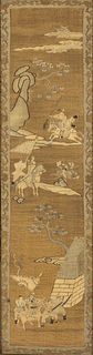 Chinese Framed Tapestry, 19th Century