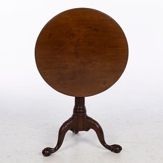 George II Style Mahogany Tilt Top Table