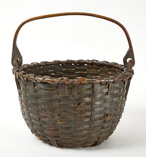 Painted Swing Handle Basket