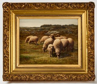 George Arthur Hays - Painting of Sheep