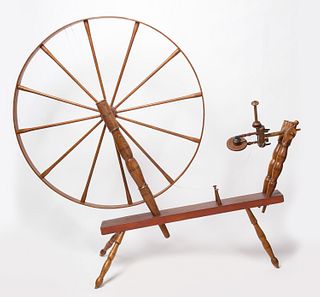 Antique Wool Wheel