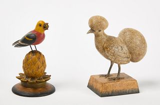 Frank Finney - Two Carved Birds