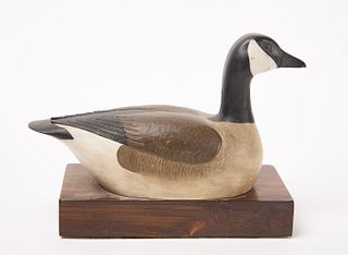 Dr. Lewis Webb Hill-Carved Miniature Canada Goose