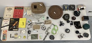 Large Lot of Fishing Reels and Miscellaneous Items