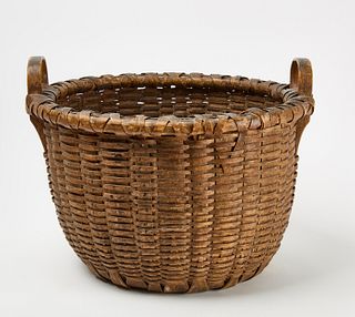 Fine Early Splint Gathering Basket