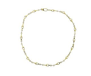 Modern 18K Gold Chain Necklace