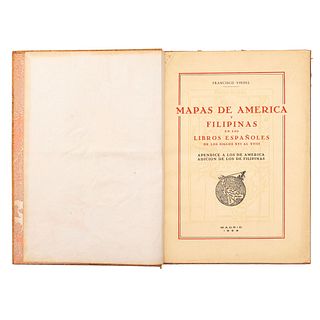 Vindel, Francisco. Mapas de América y Filipinas en los Libros Españoles de los Siglos XVI al XVIII. Madrid, 1958.