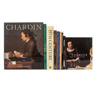 Libros sobre Pintura antigua Antigua Europea.  Algunos títulos: Vermeer and the Invention of Seeing / Carpets and their... Pzs 9