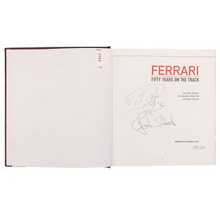 Ferrari: Fifty Years on the Track. San Diego, California: Renwick & Starkey Ltd., 1998. Ejemplar firmado.