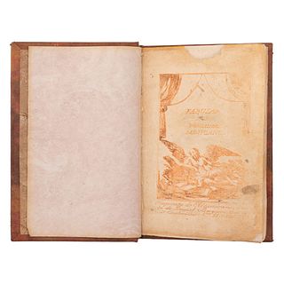 Fernández de Lizardi, José Joaquín. Fábulas del Pensador Mexicano. México, 1831. 40 grabados en bistre por José Mariano Torreblanca.