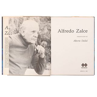 Alfredo Zalce. Michoacán, México: Instituto Michoacano de Cultura, 1982. Primera edición. Firmado y dedicado por Alfredo Zalce.
