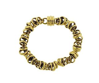 Pomellato 18K Gold Link Bracelet