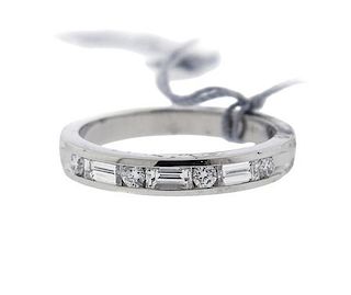 Kwiat Platinum Diamond Wedding Band Ring
