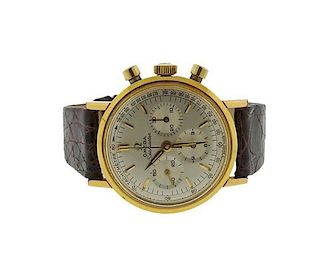 1960s Omega Seamaster Gold Chronograph Watch