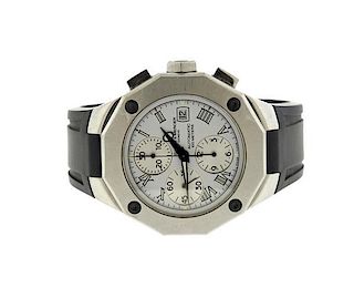 Baume &amp; Mercier Riviera Stainless Steel Chronograph Watch