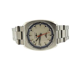 1970s Longines Ultra Quartz Stainless Steel Electronic Watch