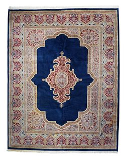 Indo Kerman Carpet Rug 9'10" x 12'7" (3.00 x 3.84 M)