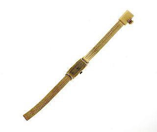 Buccellati 18K Gold Woven Bracelet Lady&#39;s Watch