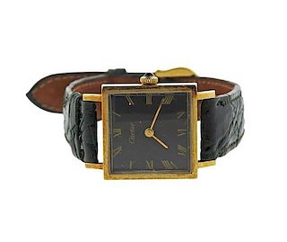 Cartier Concord 14K Gold Manual Wind Watch