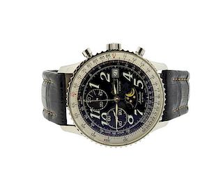 Breitling Montbrillant Eclipse Chronograph Stainless Steel Watch