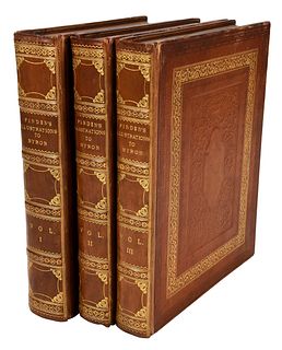 Three Volumes, Finden's Illustrations to Byron