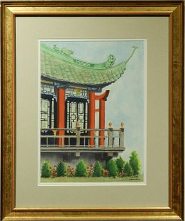 Lillian Carpenter: Japanese Pagoda