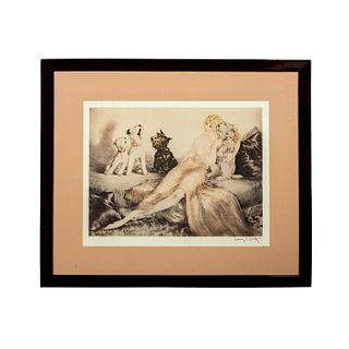 Louis Icart (French 1888-1950) Framed Fine Art Print