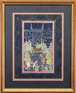 India, Early 20th C. Painting