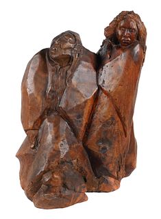 BOOMER Carved Wooden Figures