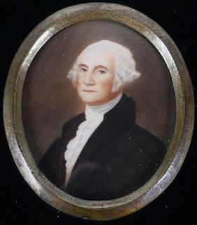 Miniature Portrait of George Washington