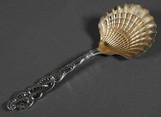 Antique TIFFANY Ailanthus Sterling Berry Spoon