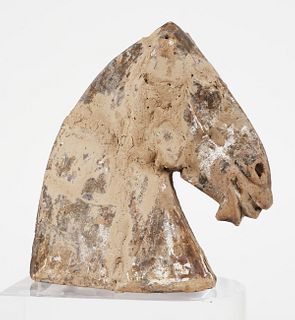 Han Dynasty Terracotta Horse Head