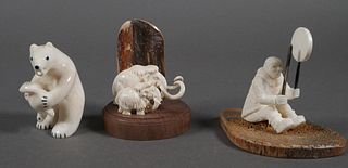 Inuit Ivory Carvings Thomas Coates