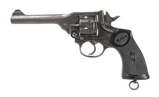 British WEBLEY Mark IV Revolver 38 War Finish