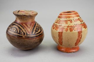 (2) Pre Columbian Vessels