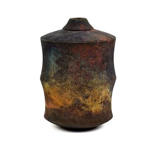 Bob Green Raku Ceramic Vase