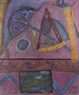 Felix Bronner Postmodern Abstract  O/C Painting