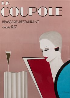 Gerard Courbouleix–Deneriaz (Razzia) 'La Coupole' Poster