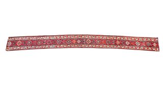 Early 20th Century Turkman Yolami Tent Band or Runner Rug