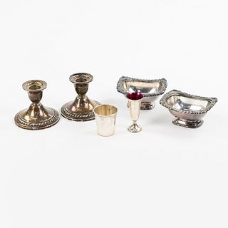 (6) Sterling and Silver Objects incl Newport 