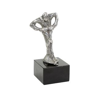 1964 Limited Cast Abstract Figure on Marble Base
