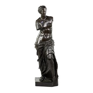 19th Century Venus de Milo Cast Bronze Sculpture