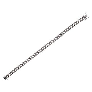 14k Gold Diamond Chain Link Bracelet