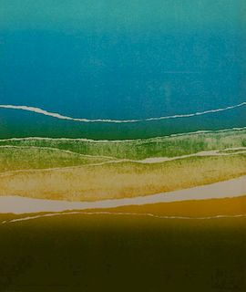 "Marshlands From Above" Segunda Lithograph