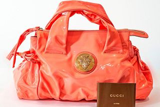 Gucci Pink Leather 'Hysteria' Handbag