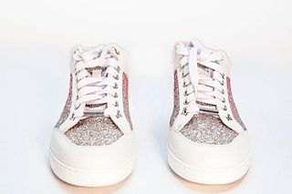 Jimmy Choo Sparkly Trainers