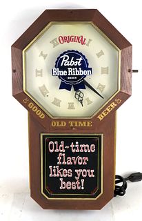 1969 Pabst Blue Ribbon Beer Clock 