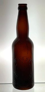 1905 Pabst Beer "Registered" 12oz Embossed Bottle 