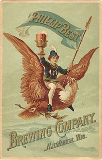 1888 Ph. Best Brewery Promotional Brochure Price List 