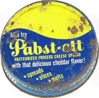 1933 Pabst - Ett Process Cheese Spread Lid 